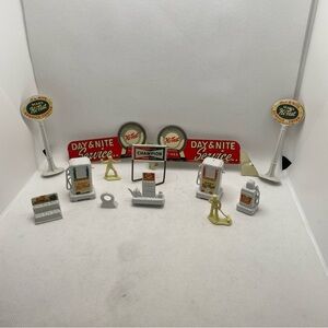Vintage Hi-Test Service Station Parts
